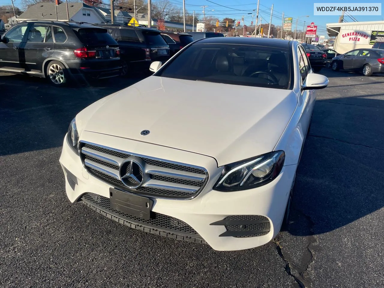 2018 Mercedes-Benz E 300 4Matic VIN: WDDZF4KB5JA391370 Lot: 80127804