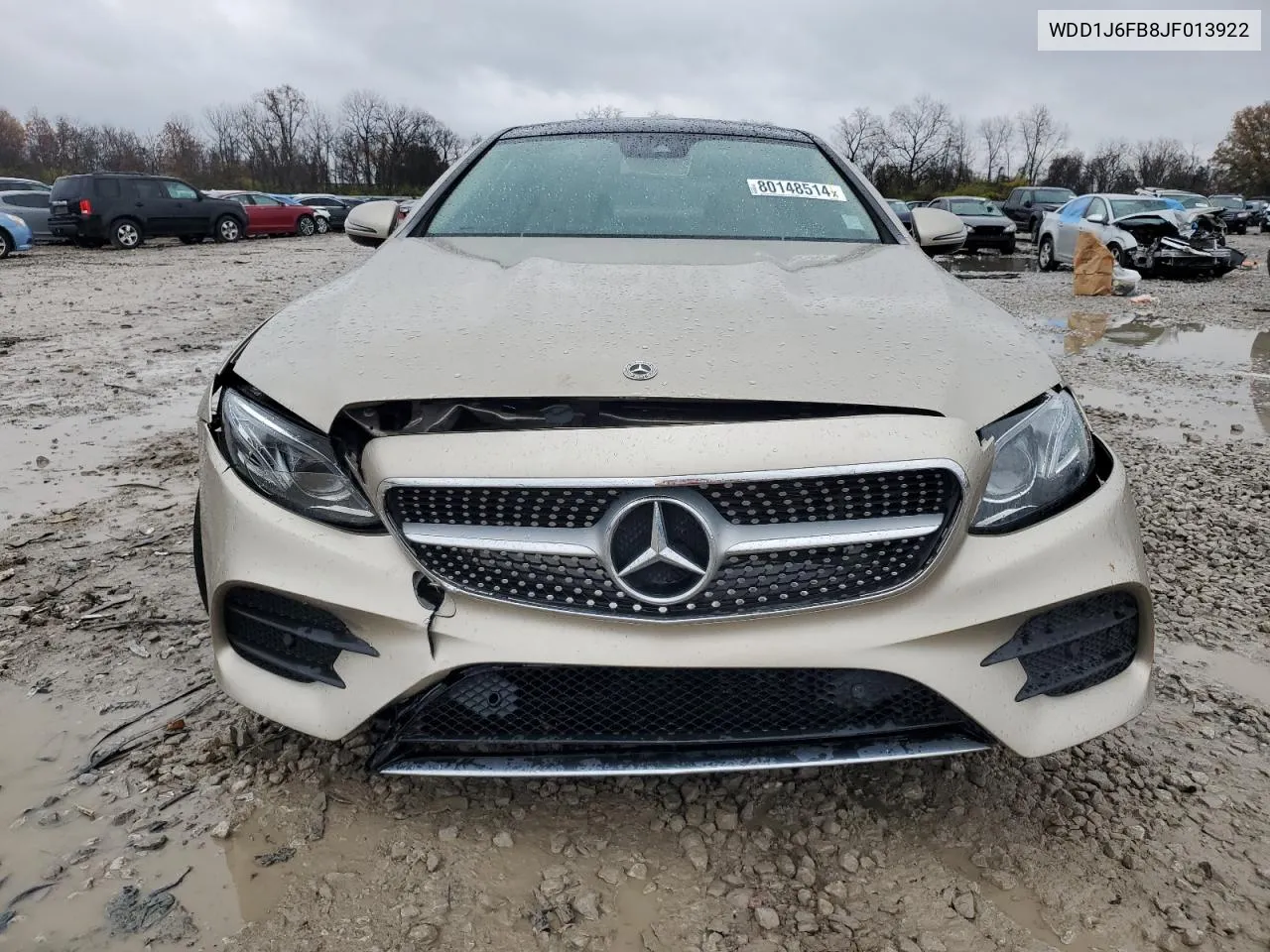 2018 Mercedes-Benz E 400 VIN: WDD1J6FB8JF013922 Lot: 80148514