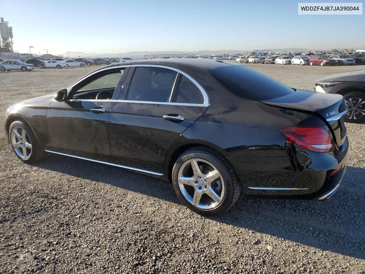 2018 Mercedes-Benz E 300 VIN: WDDZF4JB7JA390044 Lot: 80376454