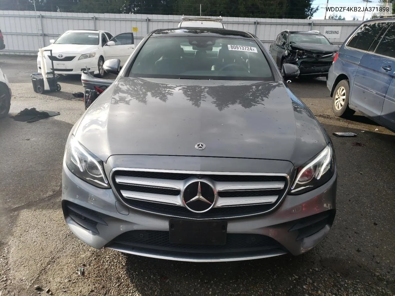 2018 Mercedes-Benz E 300 4Matic VIN: WDDZF4KB2JA371898 Lot: 80913724