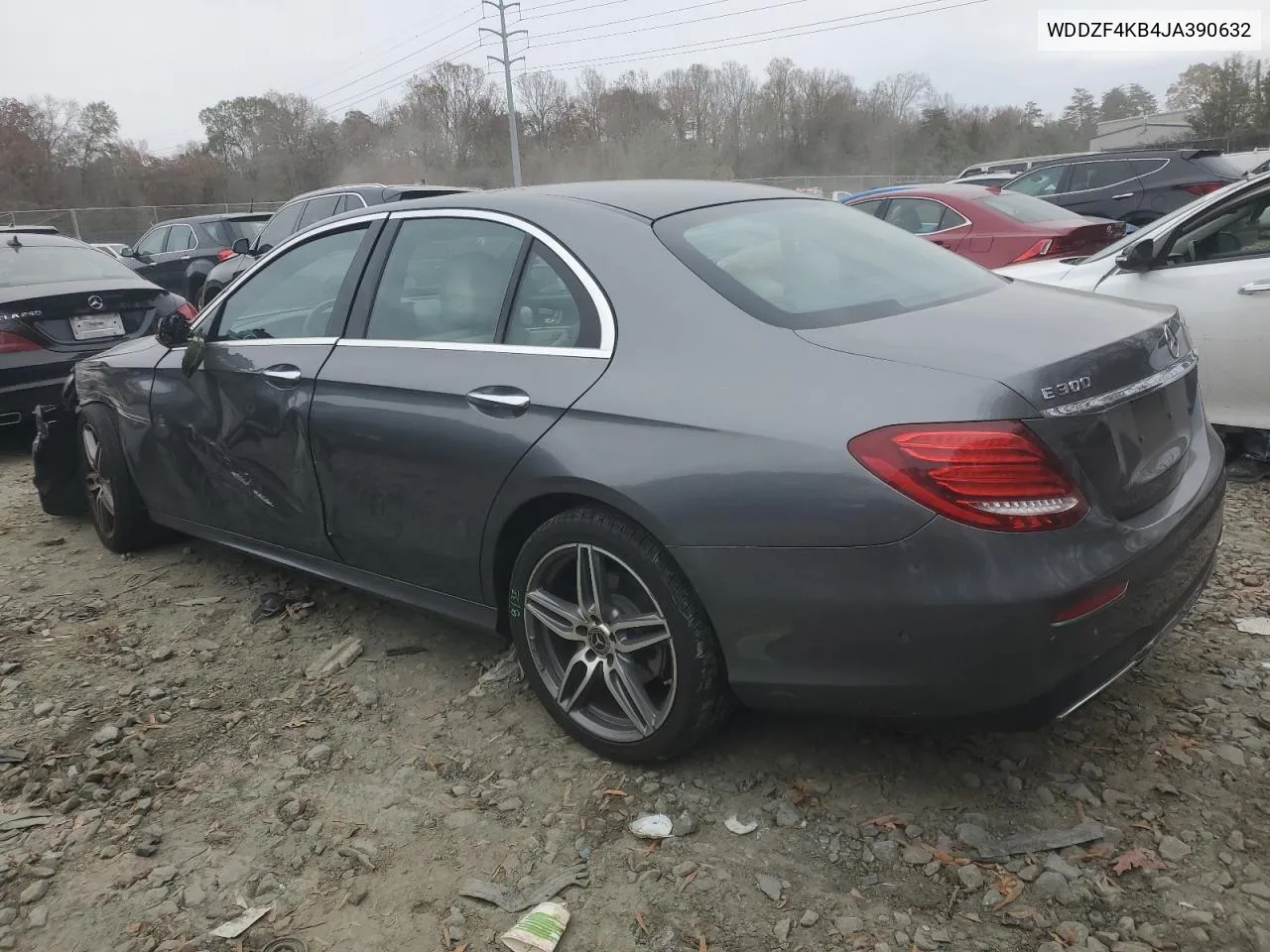 2018 Mercedes-Benz E 300 4Matic VIN: WDDZF4KB4JA390632 Lot: 80943904