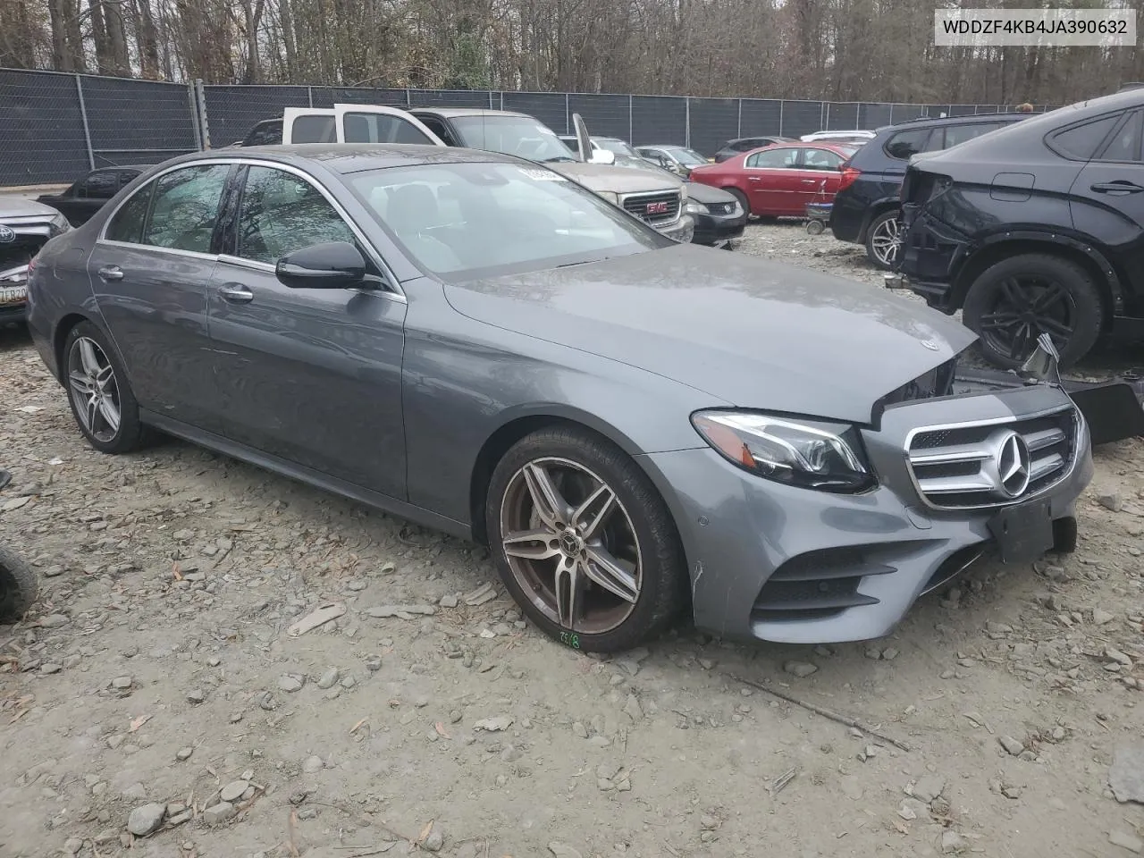 2018 Mercedes-Benz E 300 4Matic VIN: WDDZF4KB4JA390632 Lot: 80943904