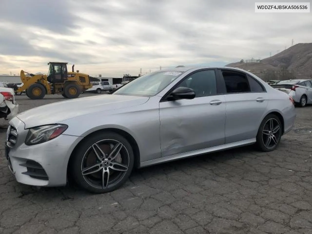 2019 Mercedes-Benz E 300 VIN: WDDZF4JB5KA506536 Lot: 58906334