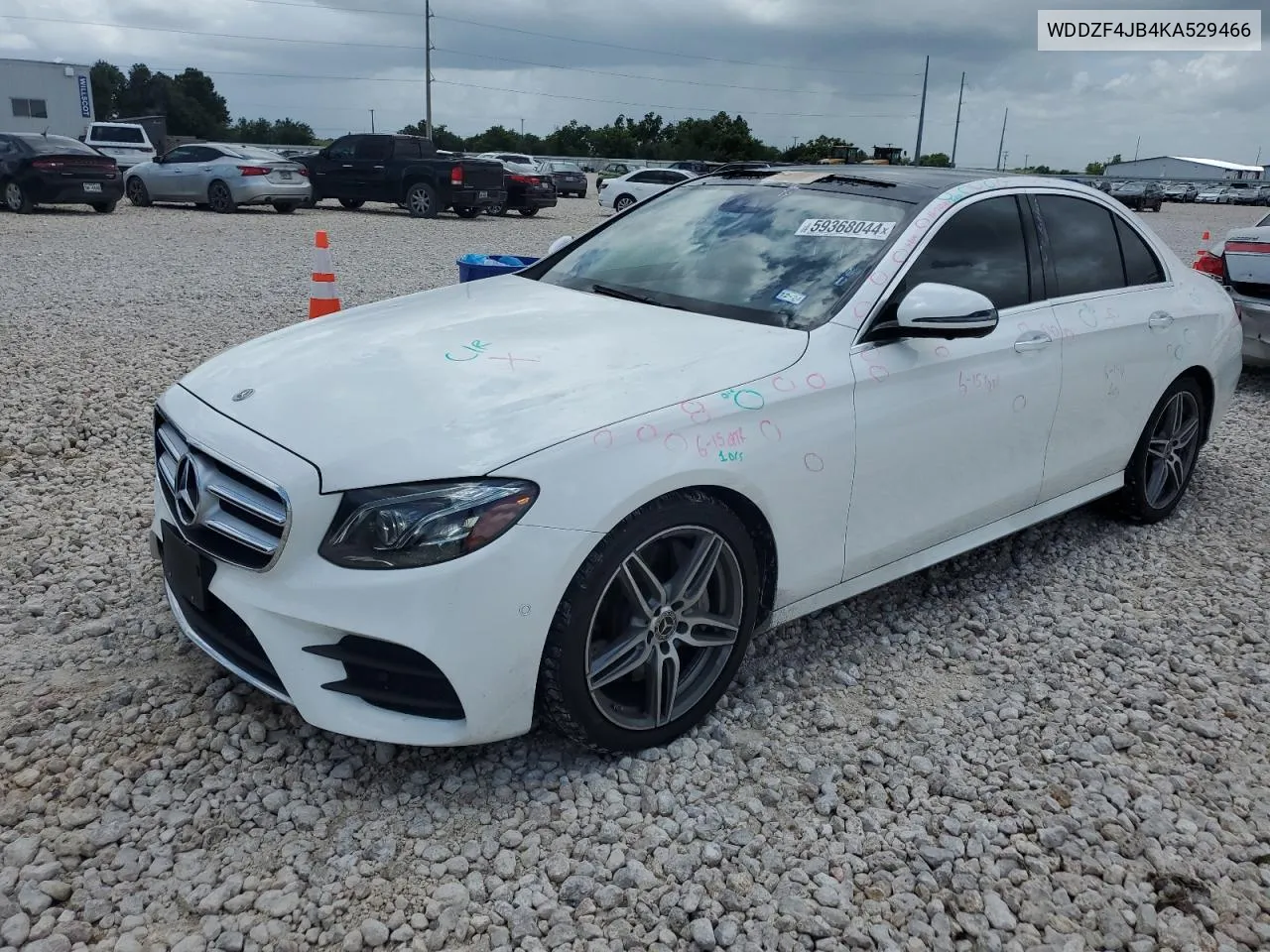 2019 Mercedes-Benz E 300 VIN: WDDZF4JB4KA529466 Lot: 59368044