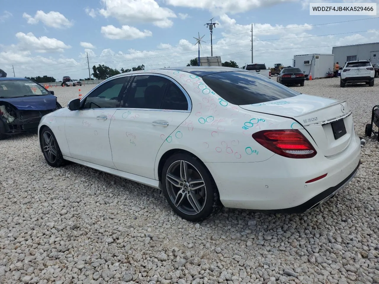 2019 Mercedes-Benz E 300 VIN: WDDZF4JB4KA529466 Lot: 59368044