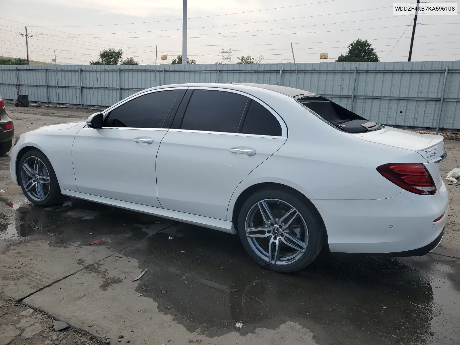 2019 Mercedes-Benz E 300 4Matic VIN: WDDZF4KB7KA596108 Lot: 63467704