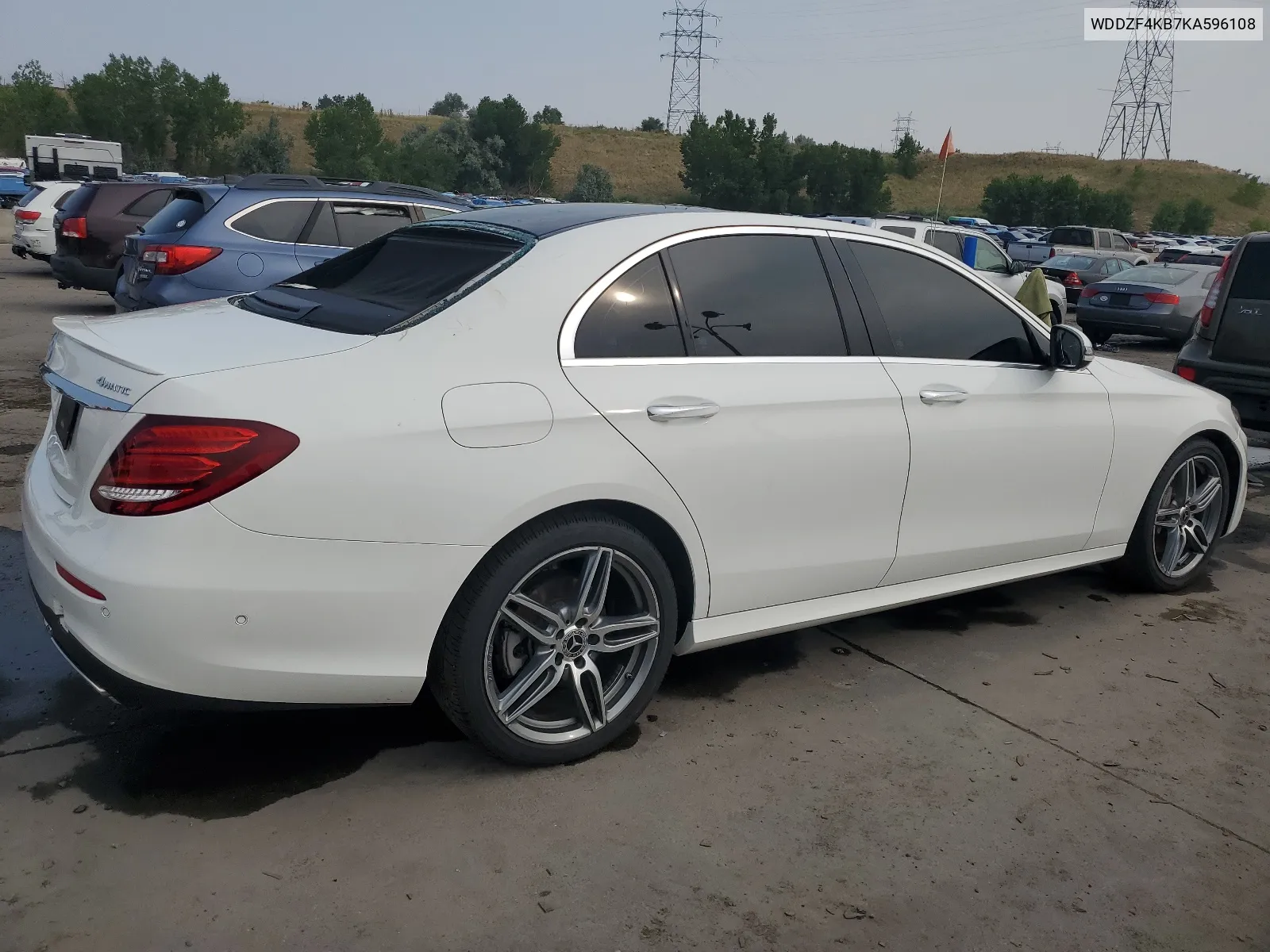 2019 Mercedes-Benz E 300 4Matic VIN: WDDZF4KB7KA596108 Lot: 63467704