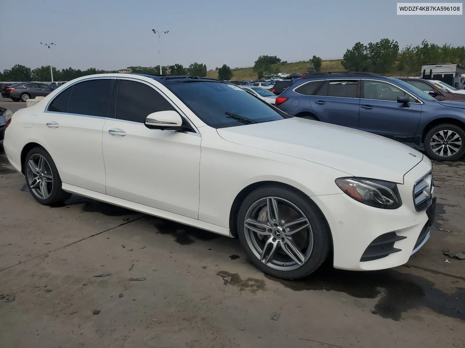 2019 Mercedes-Benz E 300 4Matic VIN: WDDZF4KB7KA596108 Lot: 63467704