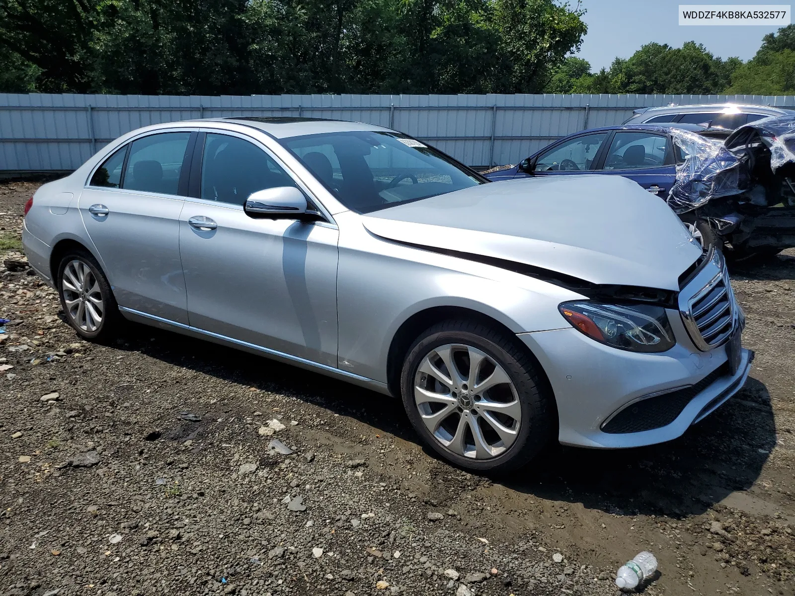 2019 Mercedes-Benz E 300 4Matic VIN: WDDZF4KB8KA532577 Lot: 63581924