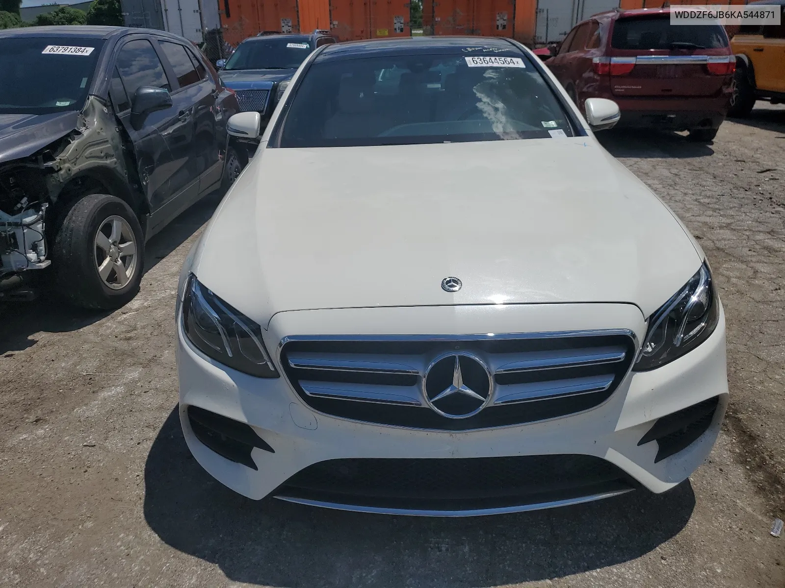 2019 Mercedes-Benz E 450 4Matic VIN: WDDZF6JB6KA544871 Lot: 63644564