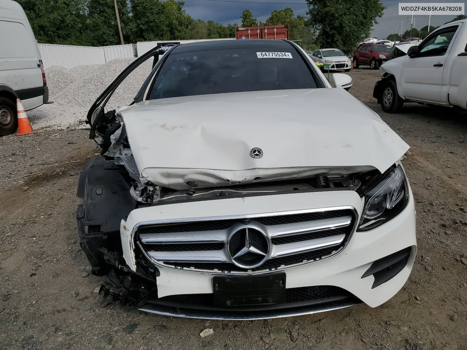 2019 Mercedes-Benz E 300 4Matic VIN: WDDZF4KB5KA678208 Lot: 64775534