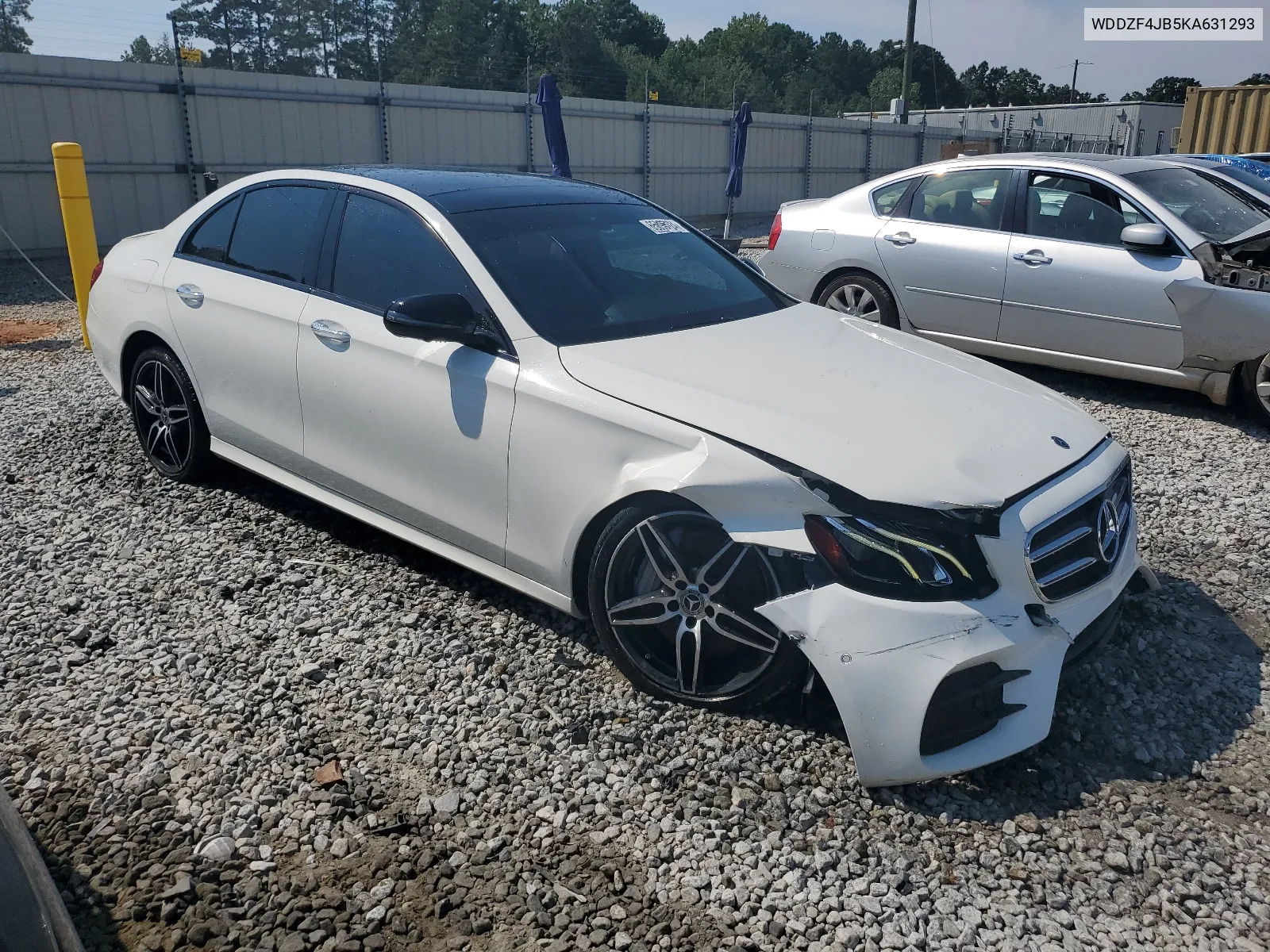 2019 Mercedes-Benz E 300 VIN: WDDZF4JB5KA631293 Lot: 65896124