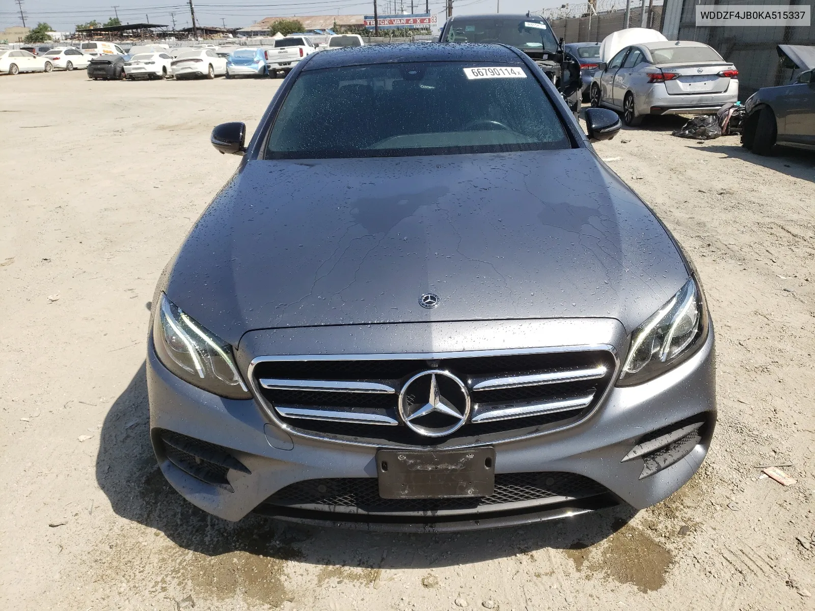 2019 Mercedes-Benz E 300 VIN: WDDZF4JB0KA515337 Lot: 66790114