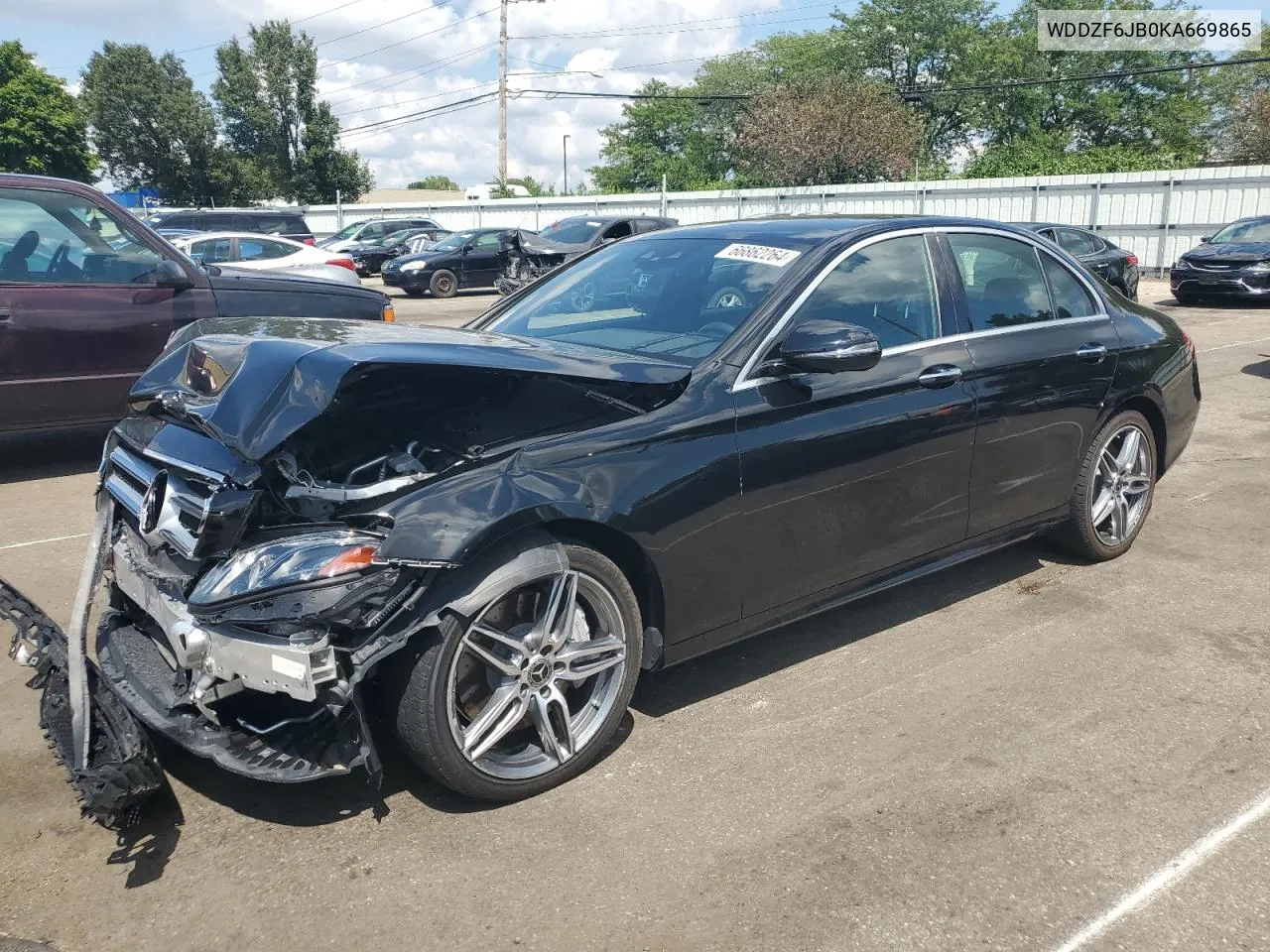 2019 Mercedes-Benz E 450 4Matic VIN: WDDZF6JB0KA669865 Lot: 66862264