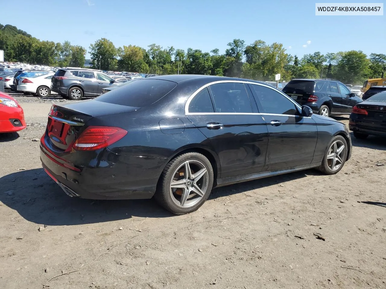 2019 Mercedes-Benz E 300 4Matic VIN: WDDZF4KBXKA508457 Lot: 68987324