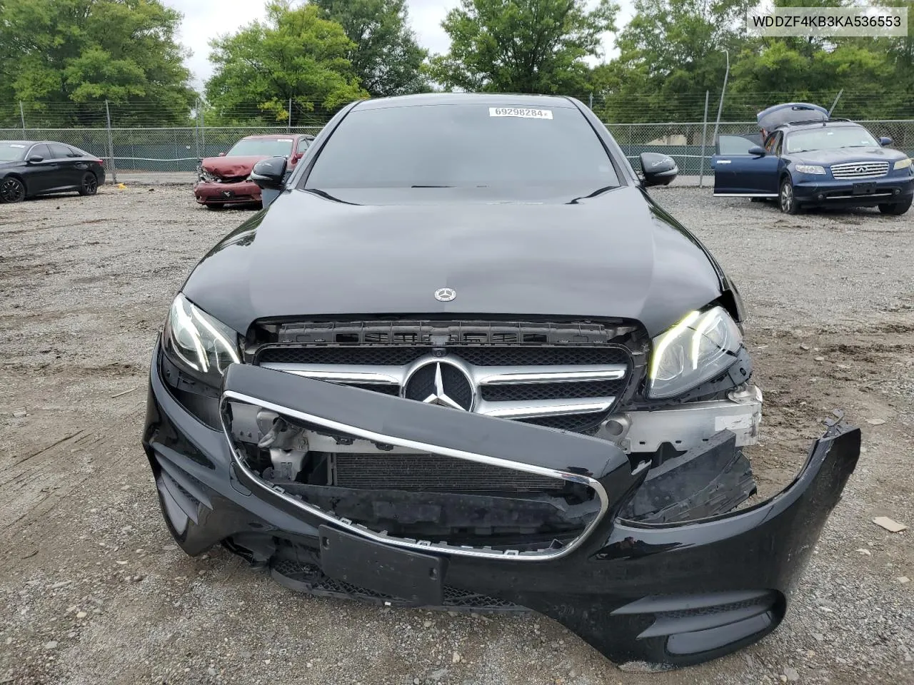 2019 Mercedes-Benz E 300 4Matic VIN: WDDZF4KB3KA536553 Lot: 69298284