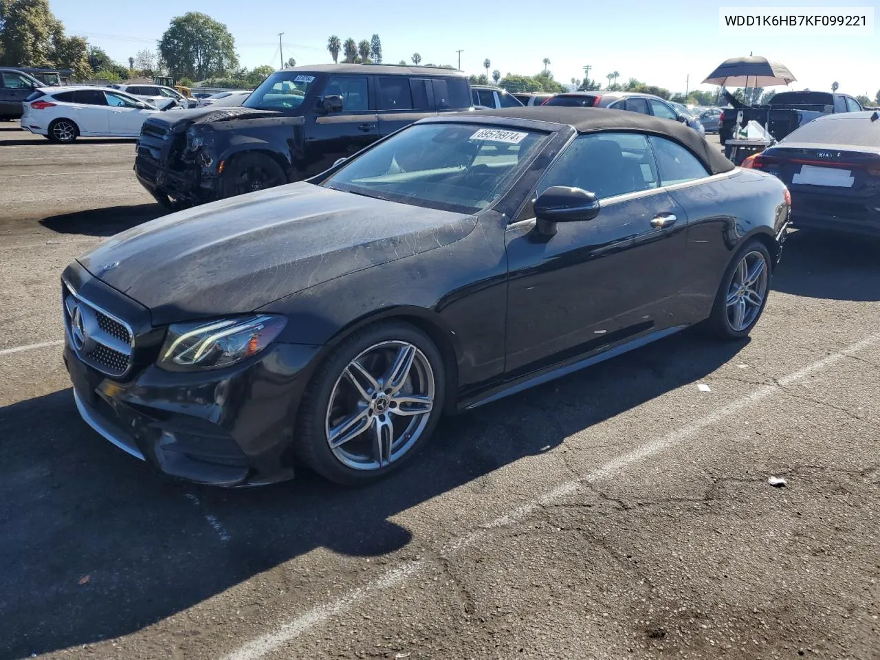 2019 Mercedes-Benz E 450 VIN: WDD1K6HB7KF099221 Lot: 69575974