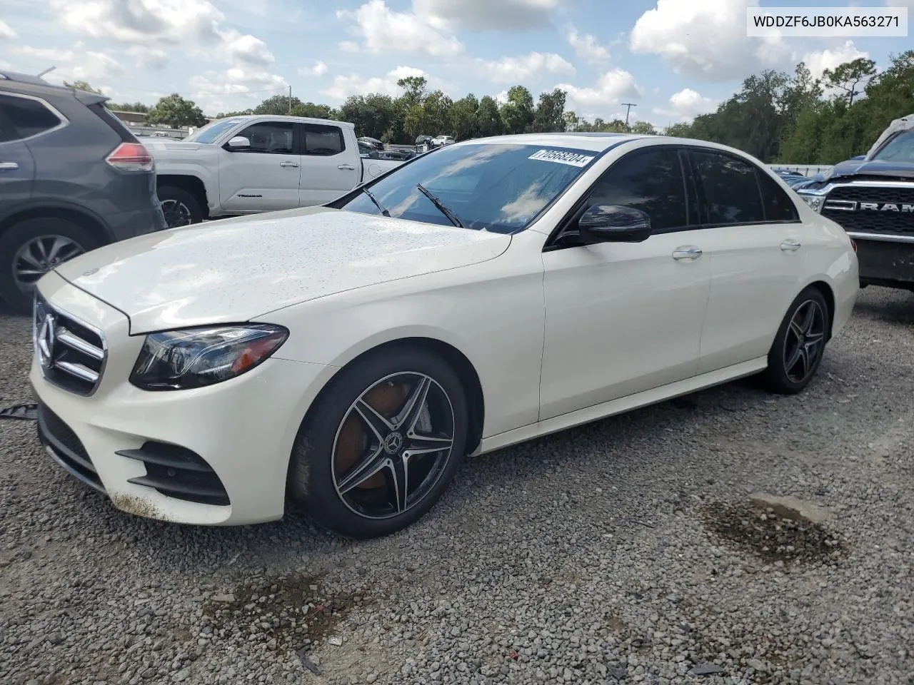 2019 Mercedes-Benz E 450 4Matic VIN: WDDZF6JB0KA563271 Lot: 70568204