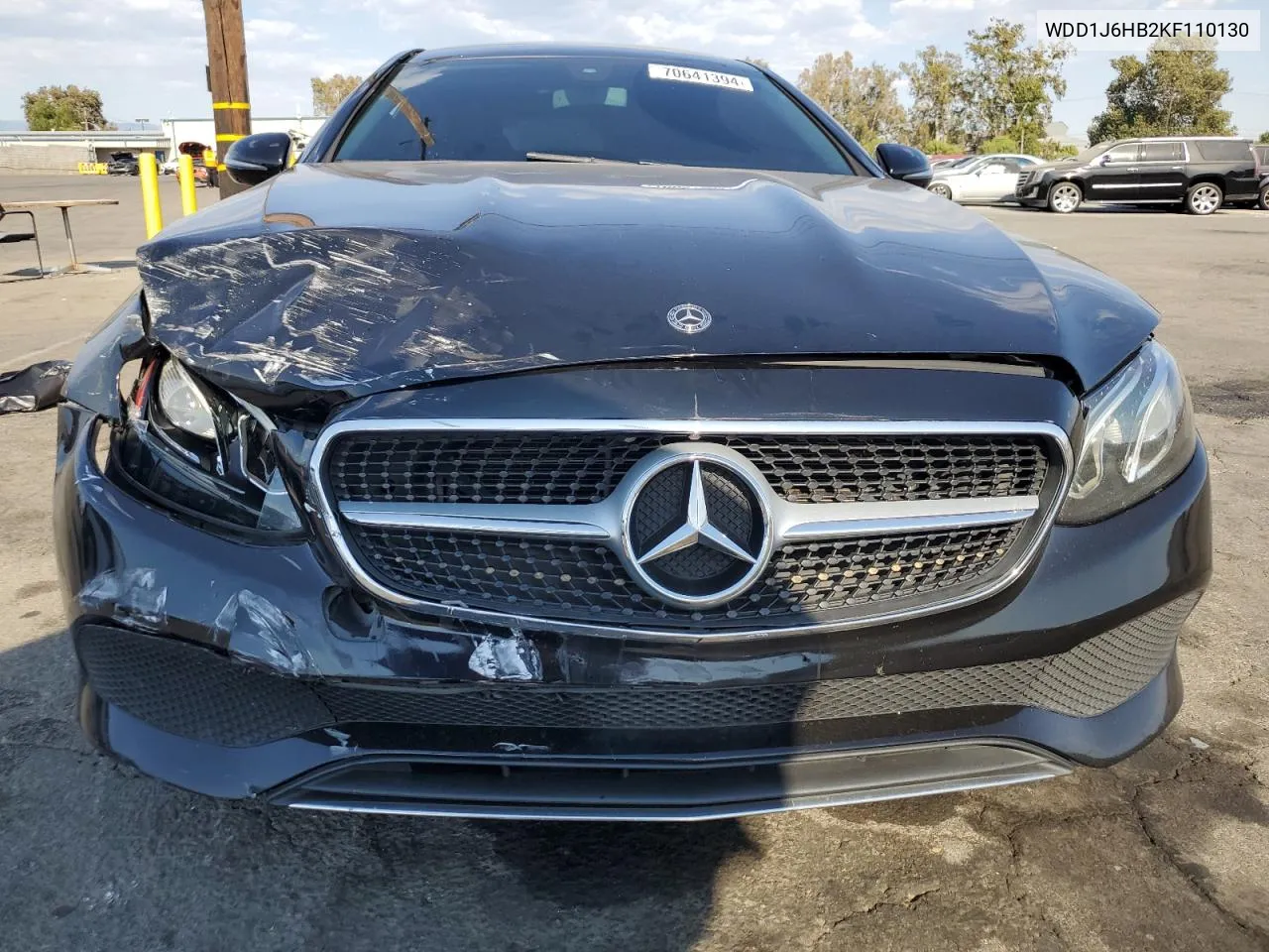 2019 Mercedes-Benz E 450 VIN: WDD1J6HB2KF110130 Lot: 70641394