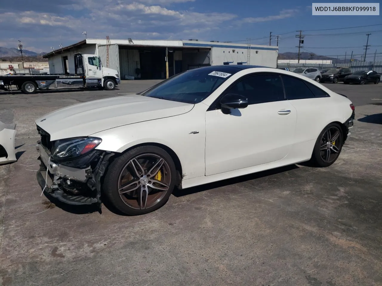 2019 Mercedes-Benz E Amg 53 VIN: WDD1J6BB8KF099918 Lot: 70641654