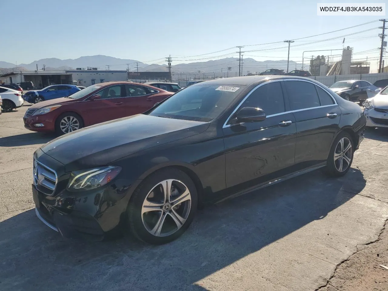 2019 Mercedes-Benz E 300 VIN: WDDZF4JB3KA543035 Lot: 70886574