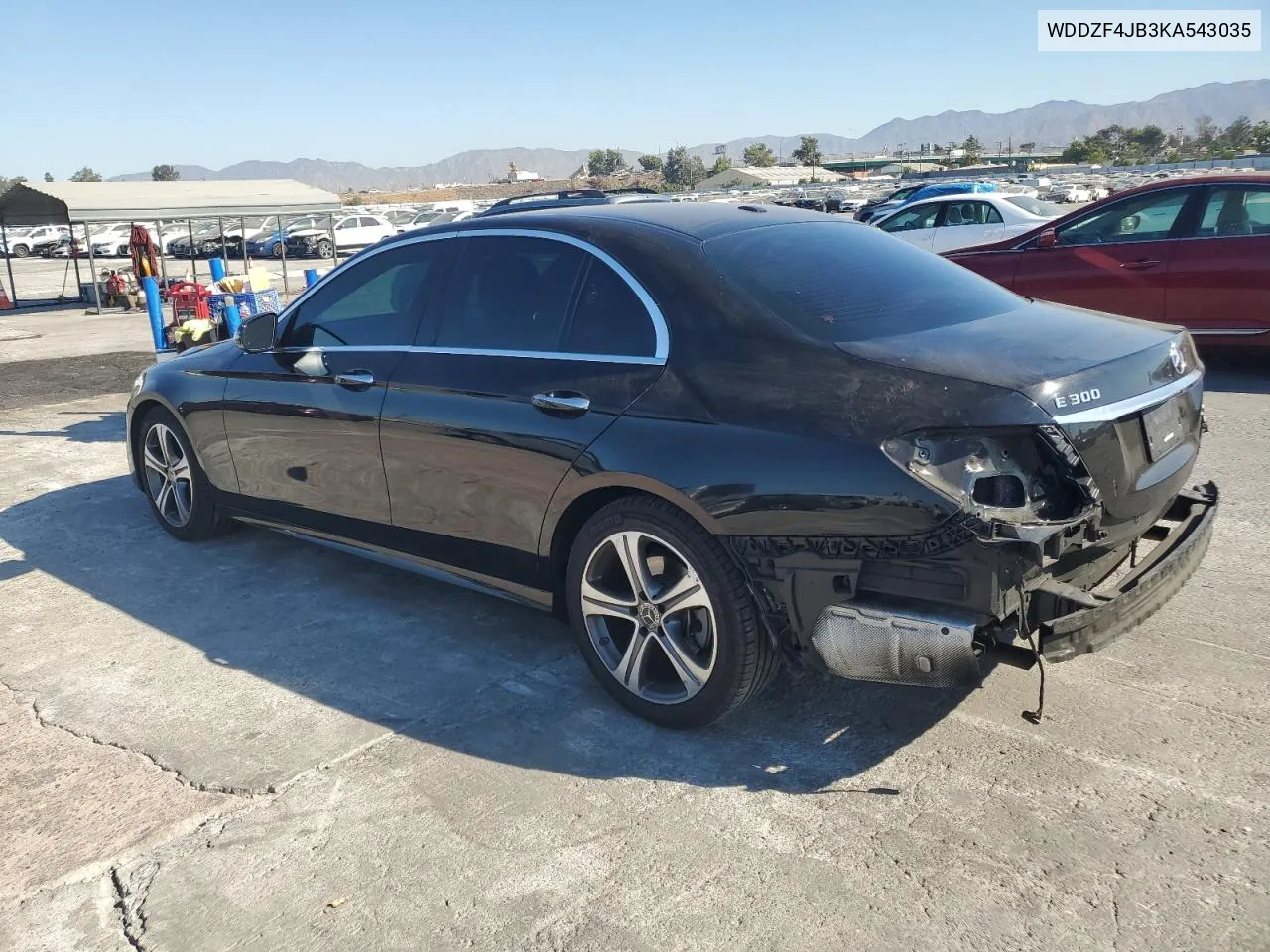 2019 Mercedes-Benz E 300 VIN: WDDZF4JB3KA543035 Lot: 70886574