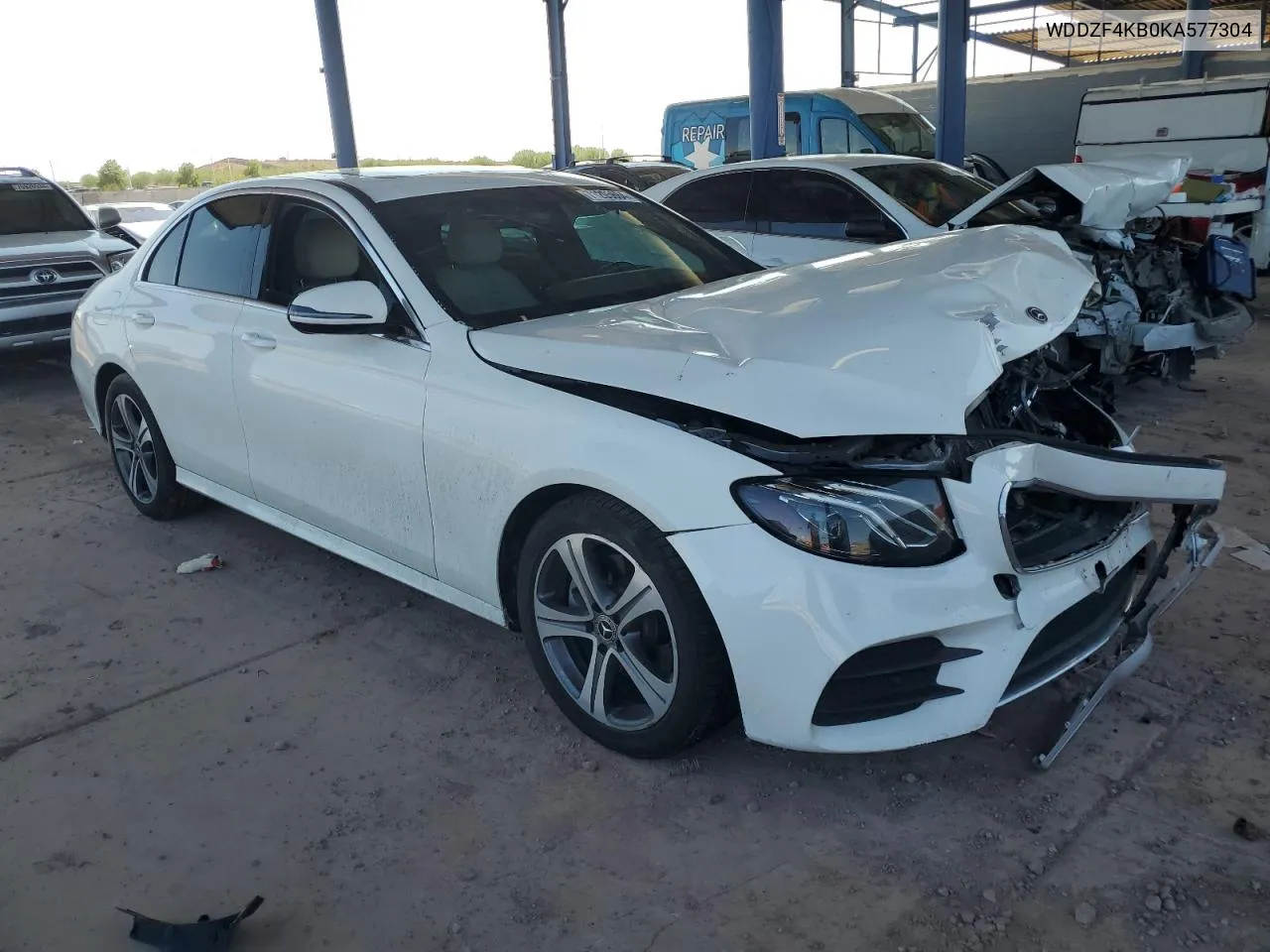 WDDZF4KB0KA577304 2019 Mercedes-Benz E 300 4Matic