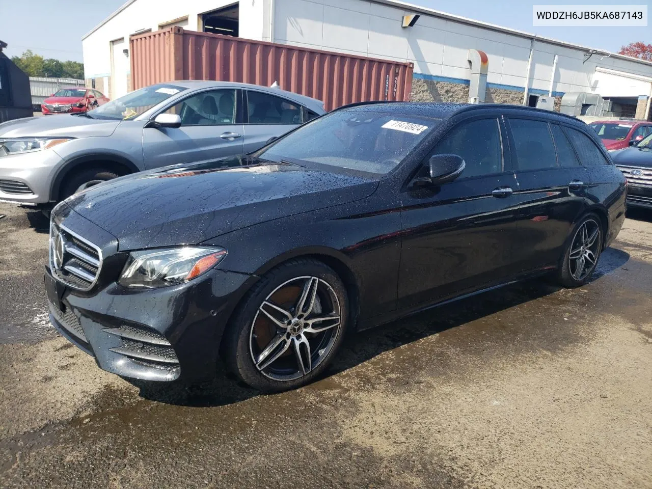 2019 Mercedes-Benz E 450 4Matic VIN: WDDZH6JB5KA687143 Lot: 71470924