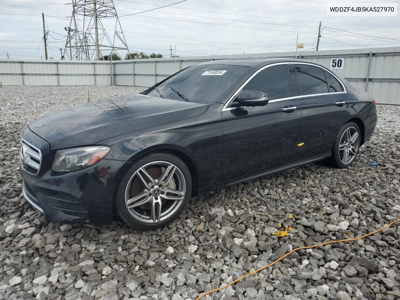 2019 Mercedes-Benz E 300 VIN: WDDZF4JB5KA527970 Lot: 71548534