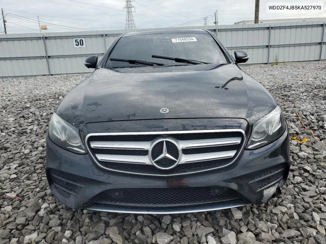 2019 Mercedes-Benz E 300 VIN: WDDZF4JB5KA527970 Lot: 71548534