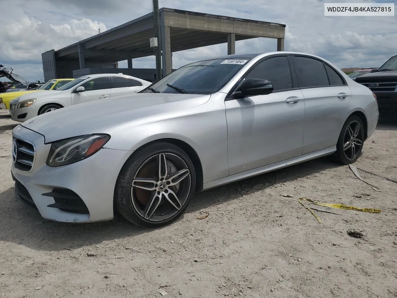 2019 Mercedes-Benz E 300 VIN: WDDZF4JB4KA527815 Lot: 71587464