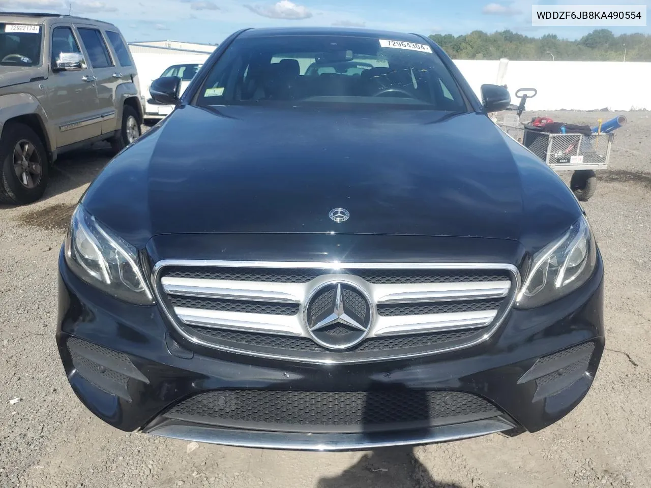 2019 Mercedes-Benz E 450 4Matic VIN: WDDZF6JB8KA490554 Lot: 72964304