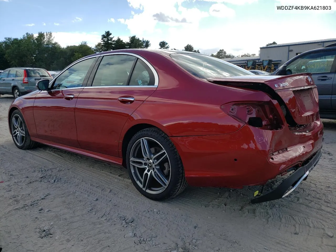 2019 Mercedes-Benz E 300 4Matic VIN: WDDZF4KB9KA621803 Lot: 73296874