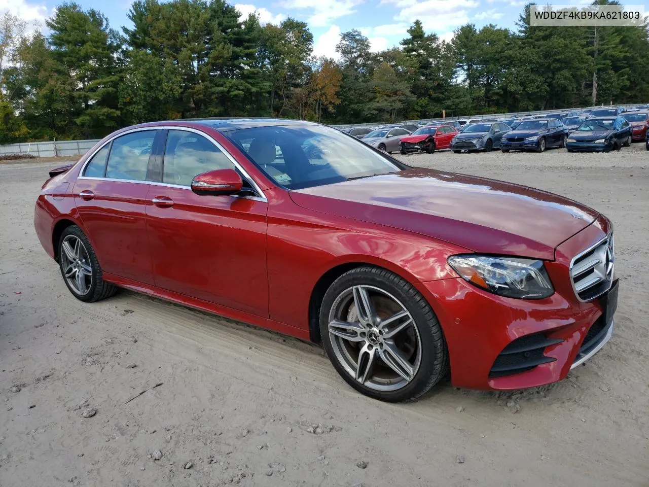 2019 Mercedes-Benz E 300 4Matic VIN: WDDZF4KB9KA621803 Lot: 73296874