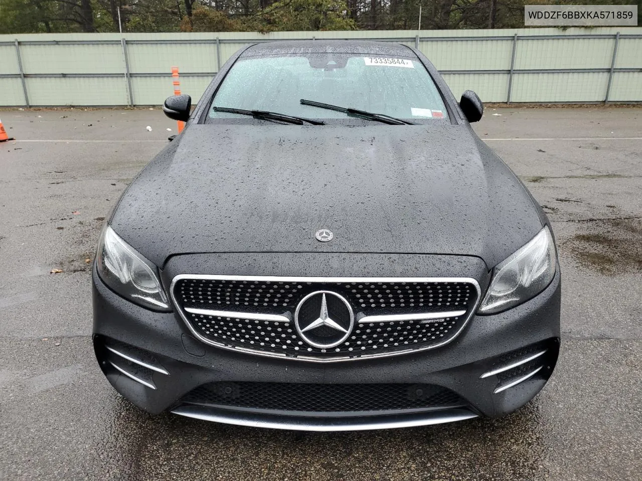 2019 Mercedes-Benz E Amg 53 4Matic VIN: WDDZF6BBXKA571859 Lot: 73335844