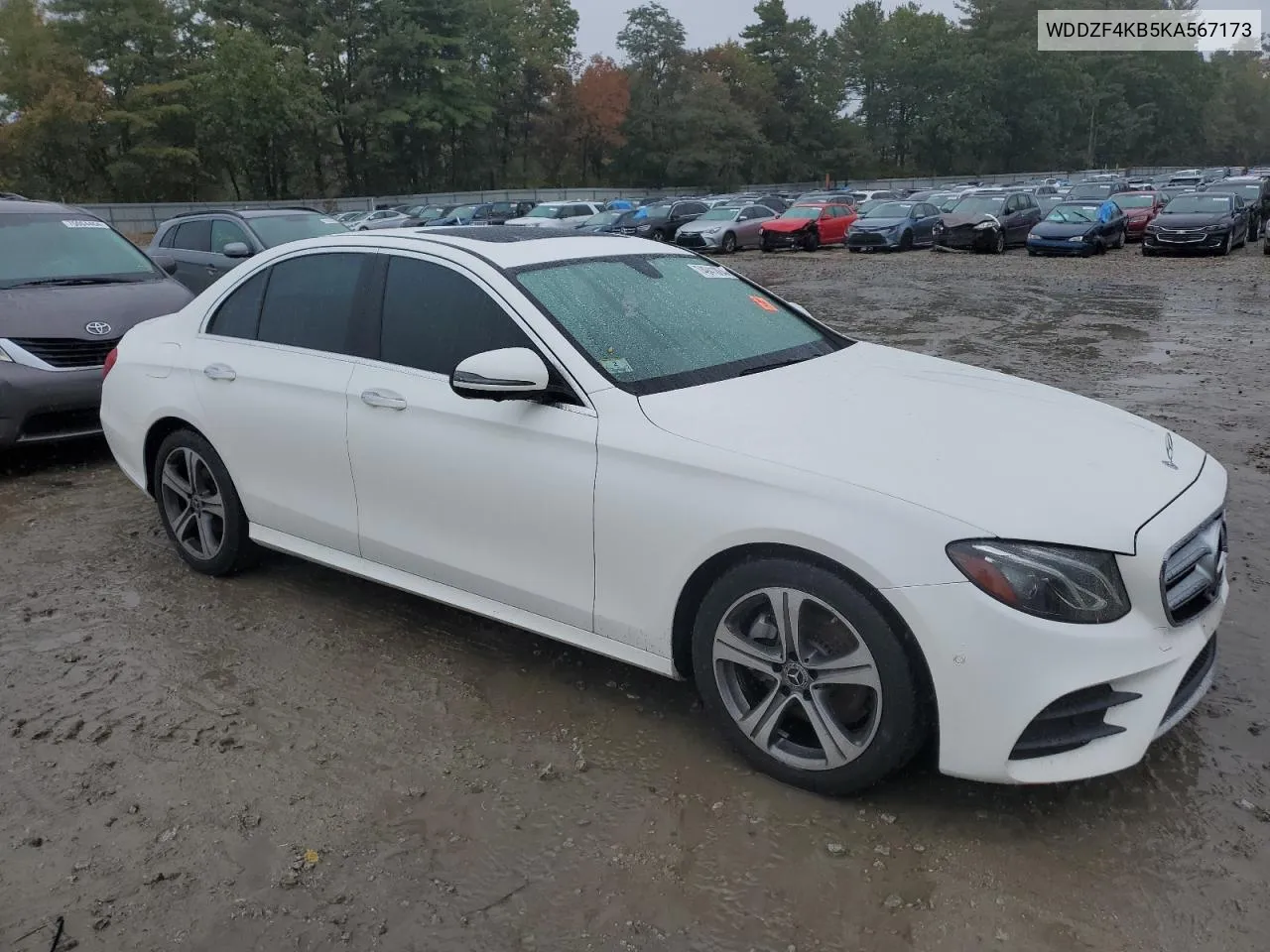 2019 Mercedes-Benz E 300 4Matic VIN: WDDZF4KB5KA567173 Lot: 74820864