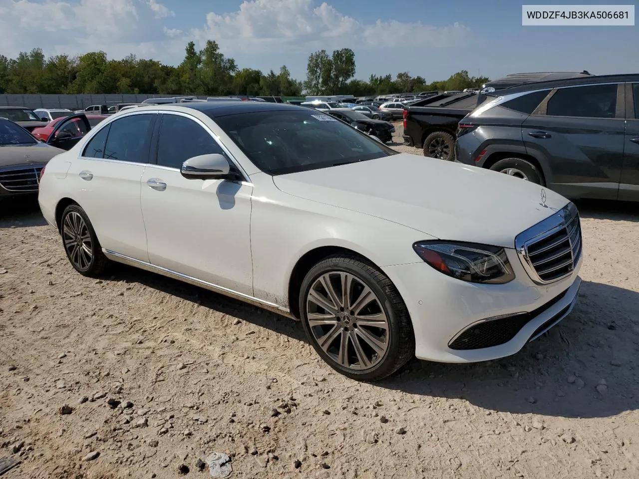 2019 Mercedes-Benz E 300 VIN: WDDZF4JB3KA506681 Lot: 75311344