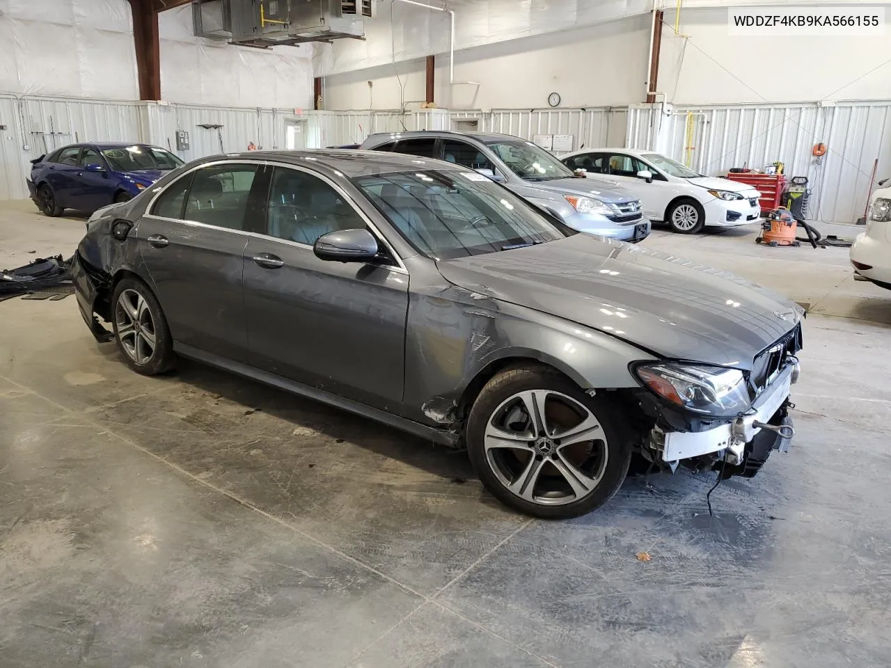 2019 Mercedes-Benz E 300 4Matic VIN: WDDZF4KB9KA566155 Lot: 77123754