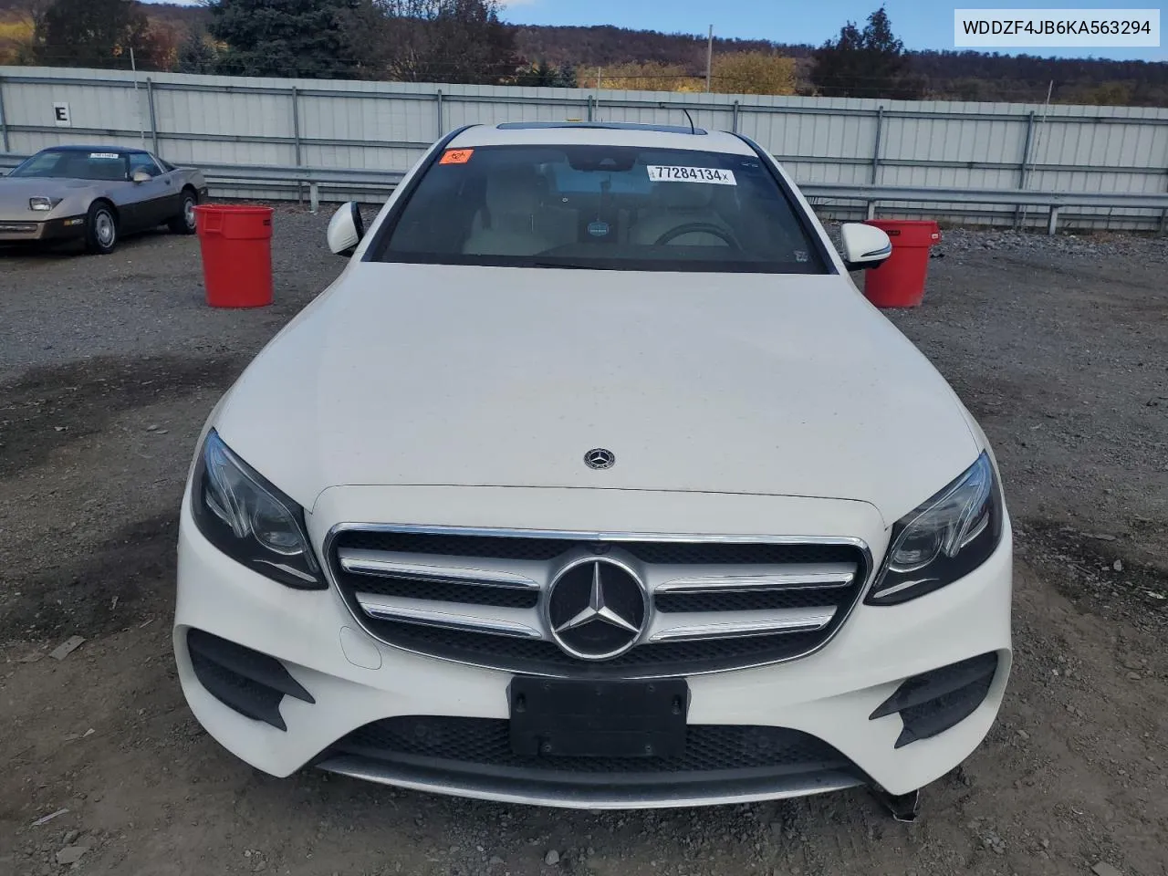 2019 Mercedes-Benz E 300 VIN: WDDZF4JB6KA563294 Lot: 77284134