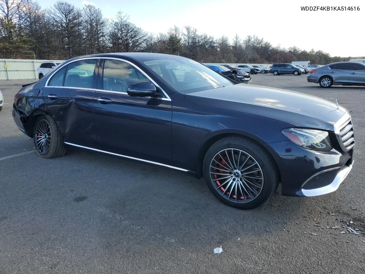 2019 Mercedes-Benz E 300 4Matic VIN: WDDZF4KB1KA514616 Lot: 79422574