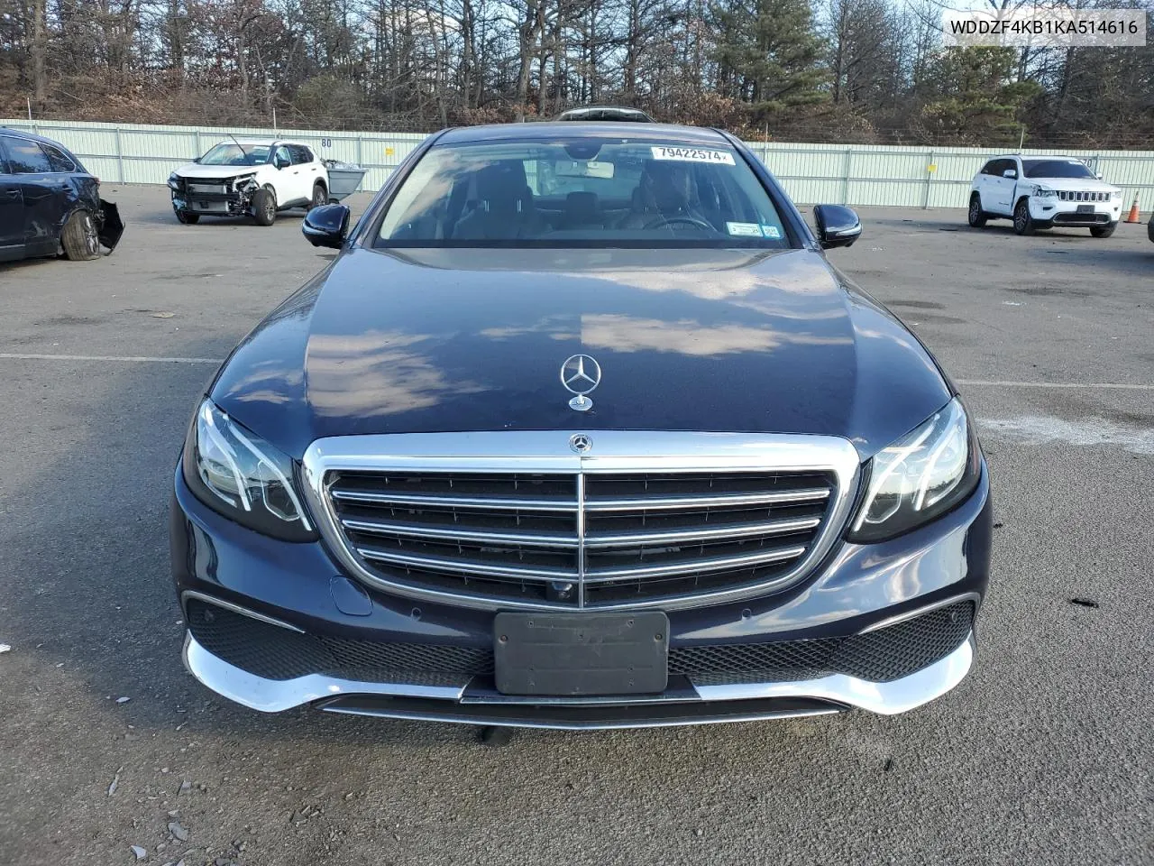 2019 Mercedes-Benz E 300 4Matic VIN: WDDZF4KB1KA514616 Lot: 79422574