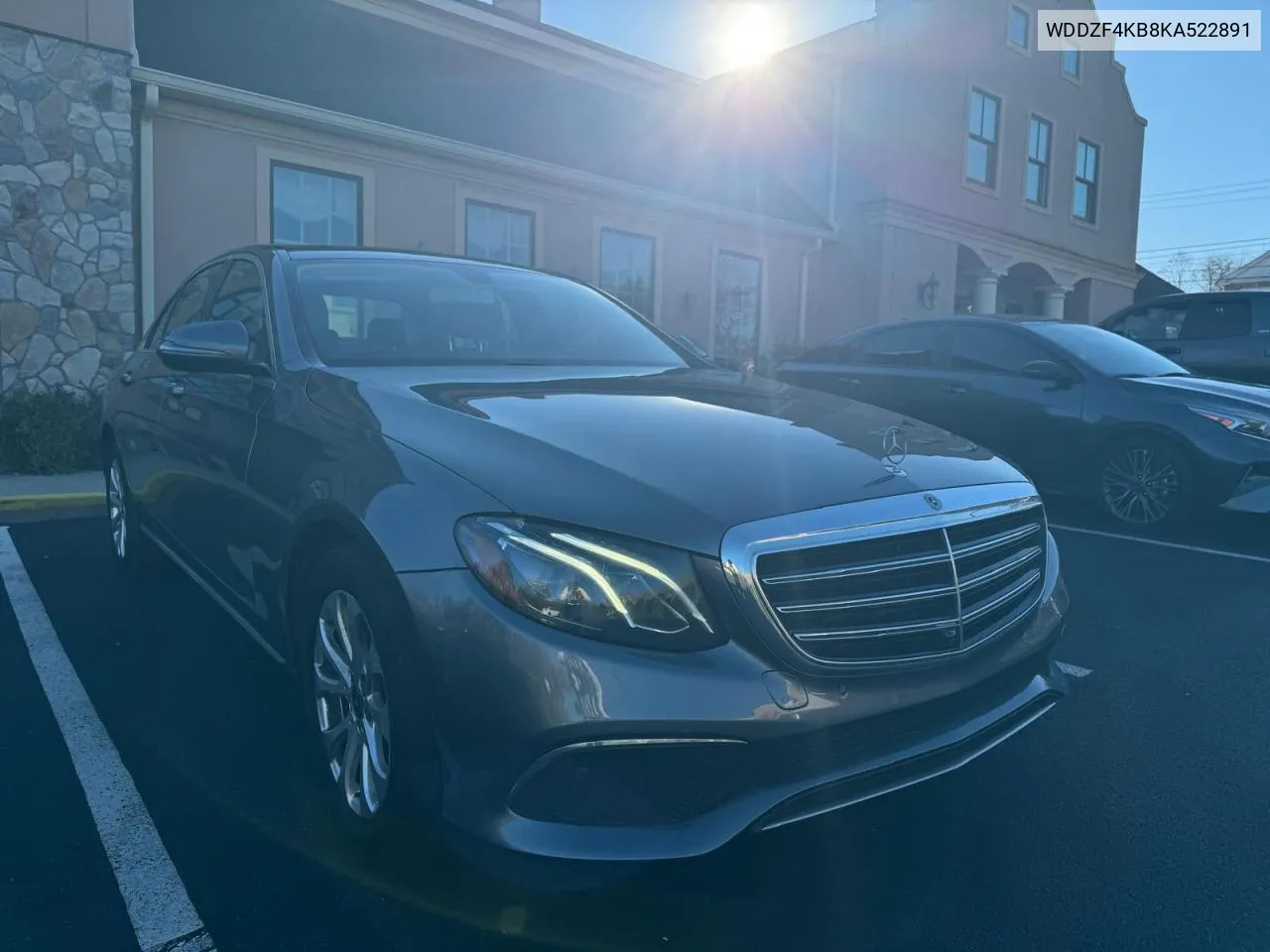 2019 Mercedes-Benz E 300 4Matic VIN: WDDZF4KB8KA522891 Lot: 81055454