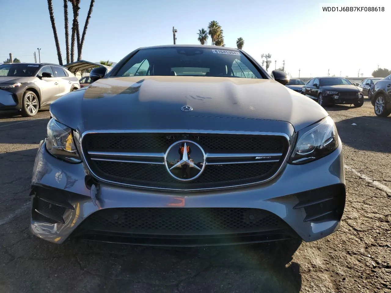 2019 Mercedes-Benz E Amg 53 VIN: WDD1J6BB7KF088618 Lot: 81645394