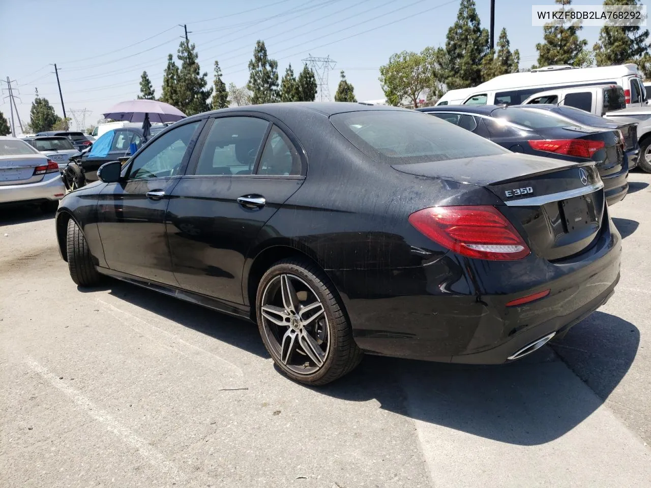 2020 Mercedes-Benz E 350 VIN: W1KZF8DB2LA768292 Lot: 58987824