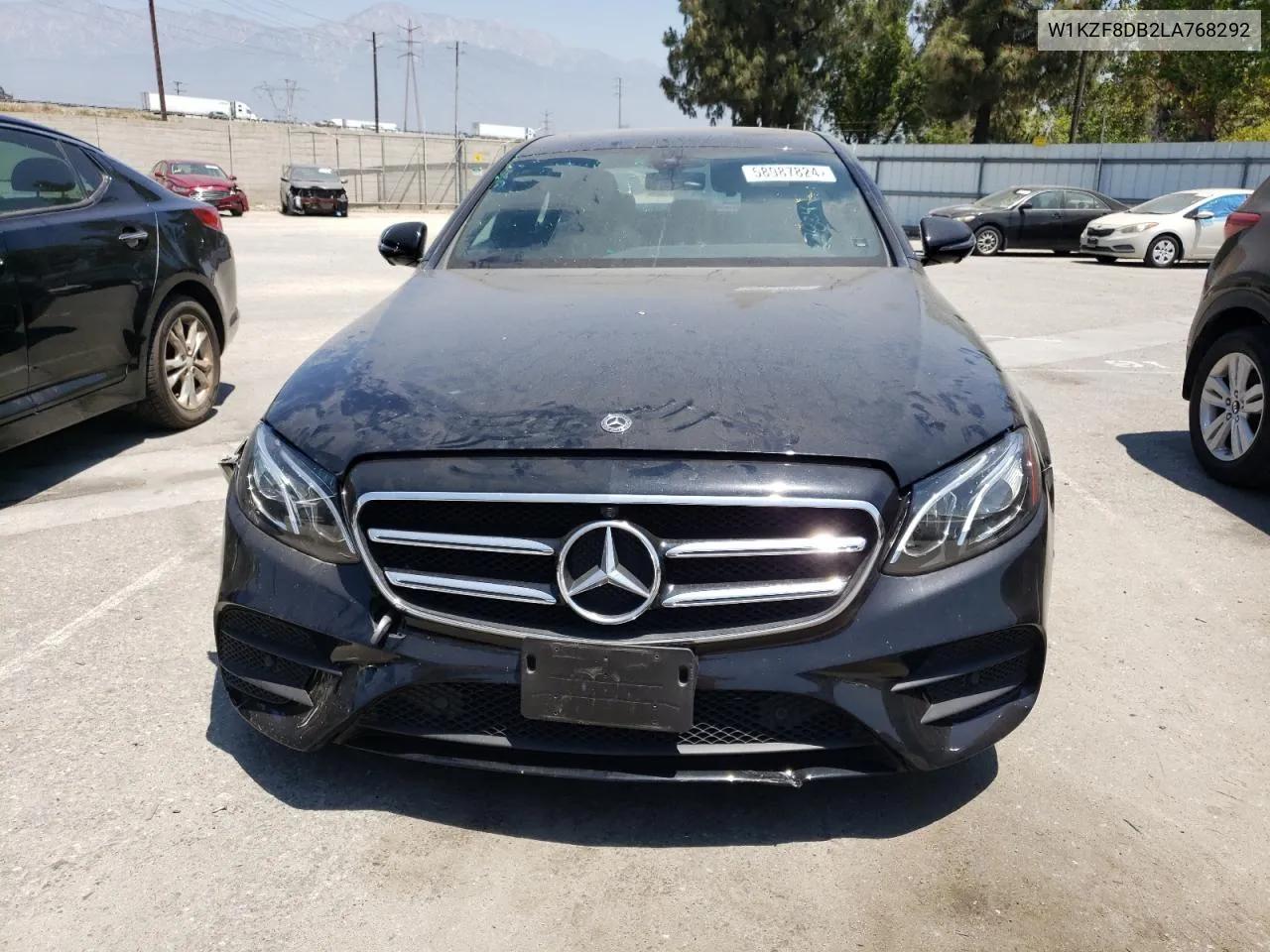 2020 Mercedes-Benz E 350 VIN: W1KZF8DB2LA768292 Lot: 58987824