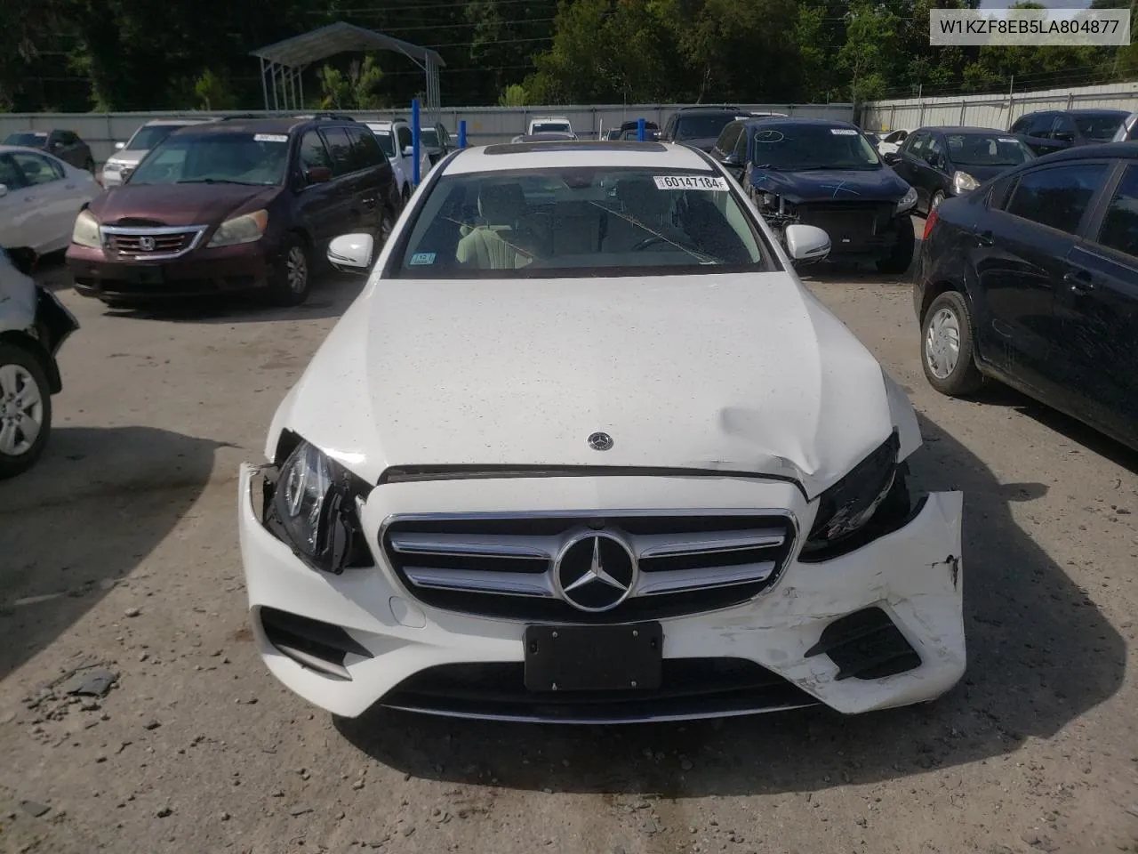 2020 Mercedes-Benz E 350 4Matic VIN: W1KZF8EB5LA804877 Lot: 60147184