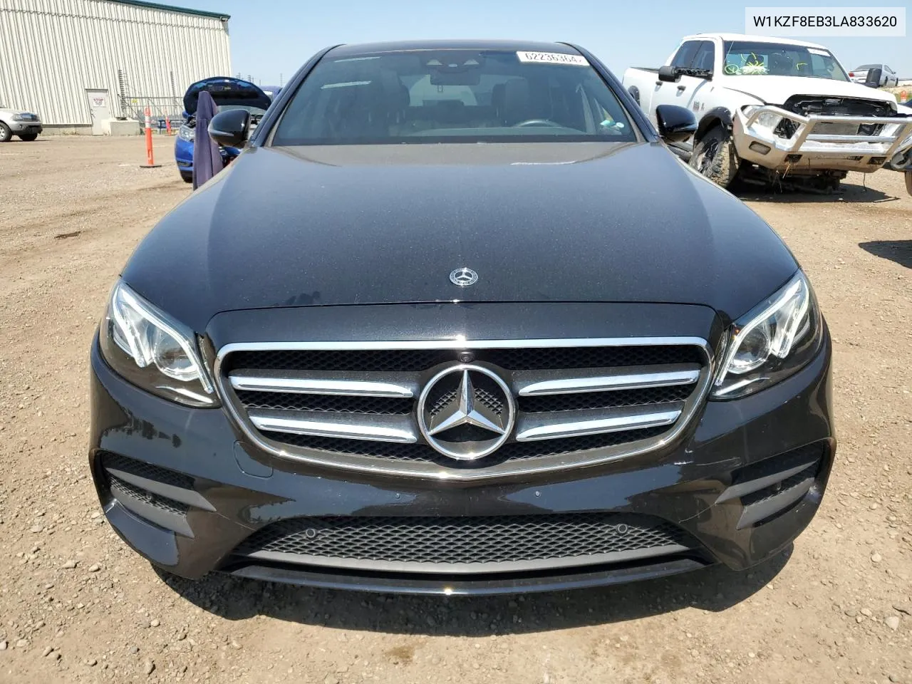 2020 Mercedes-Benz E 350 4Matic VIN: W1KZF8EB3LA833620 Lot: 62236364