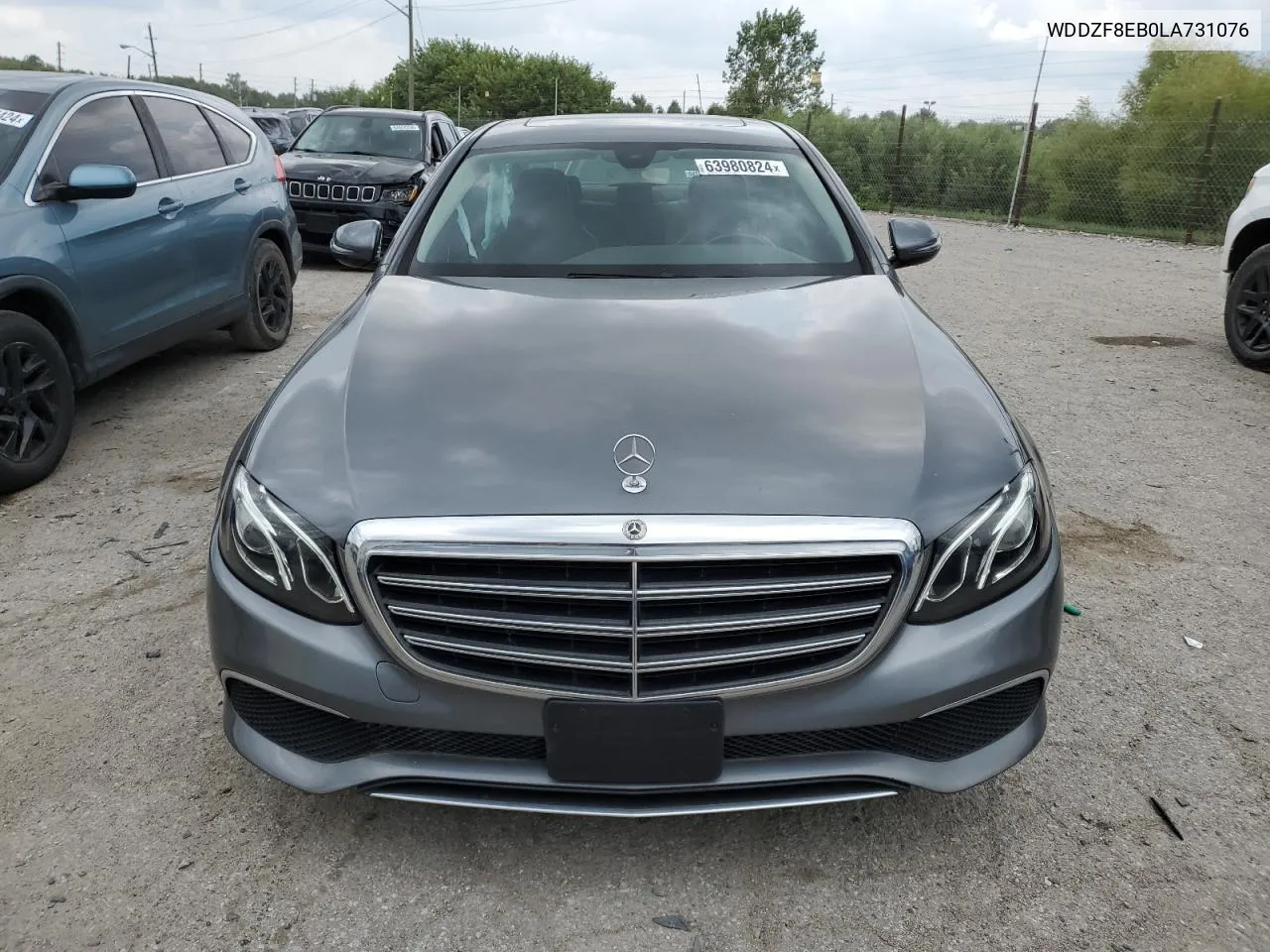 2020 Mercedes-Benz E 350 4Matic VIN: WDDZF8EB0LA731076 Lot: 63980824