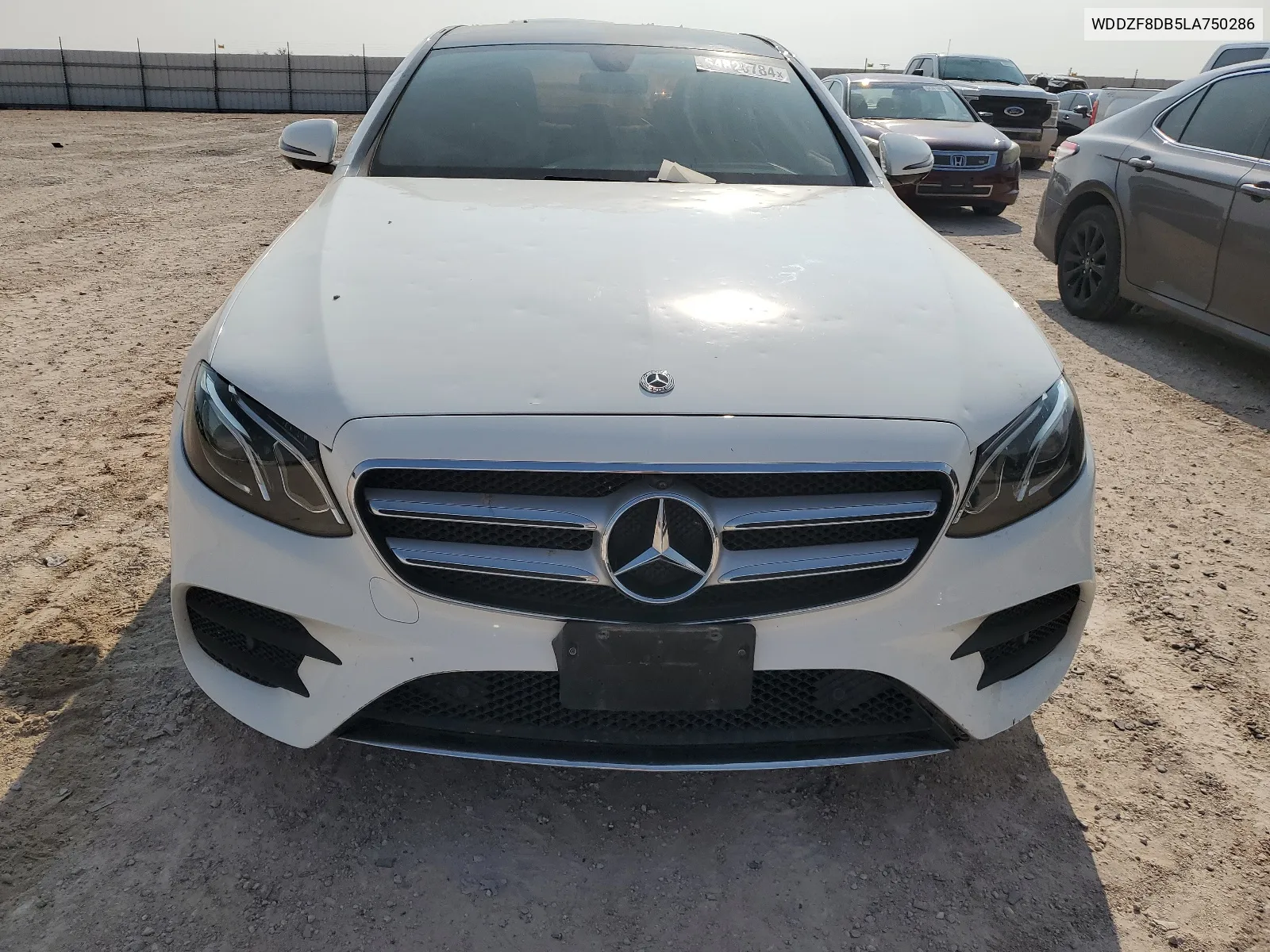 2020 Mercedes-Benz E 350 VIN: WDDZF8DB5LA750286 Lot: 64826784