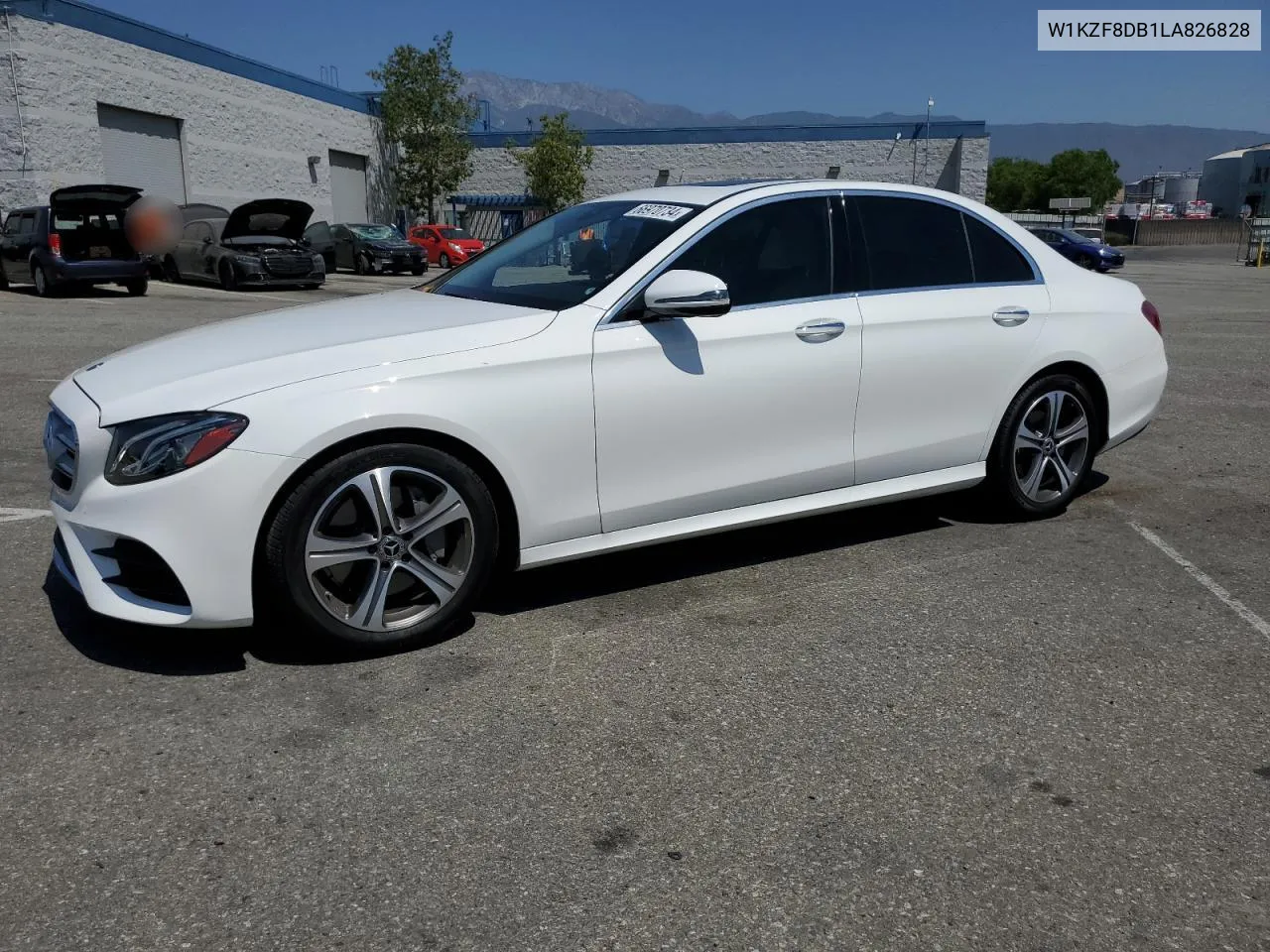 2020 Mercedes-Benz E 350 VIN: W1KZF8DB1LA826828 Lot: 66970734